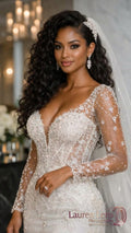 Melanin Bride — Elegant Bridal Glam Digital Art Print | Black Bridal Beauty